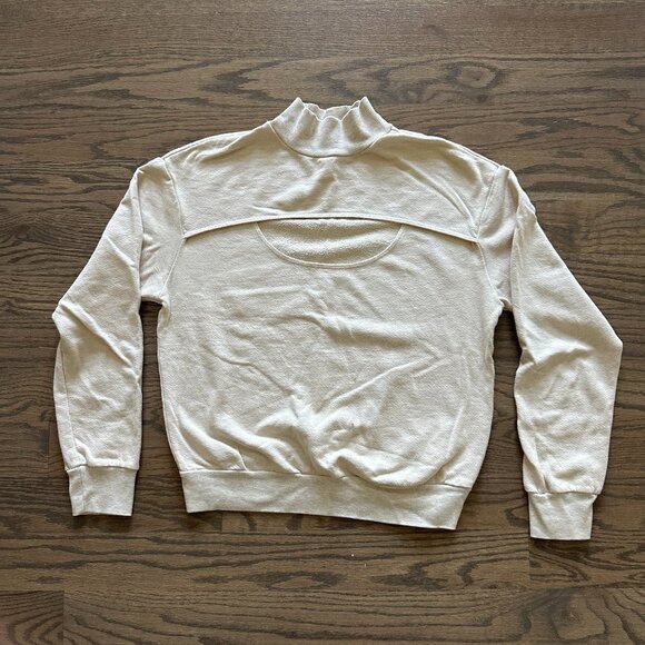 T.LA Cutout Sweatshirt - Picture 1 of 2